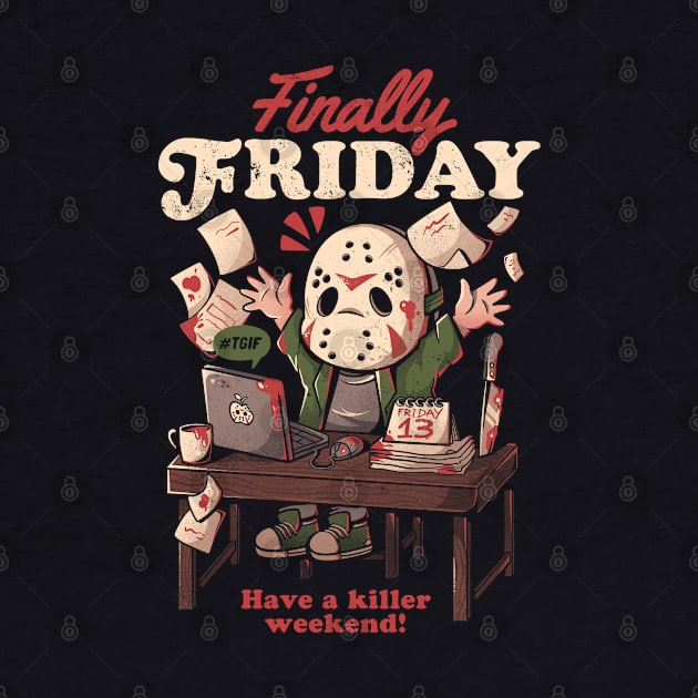 Finally Friday - Funny Office Halloween Gift by eduely